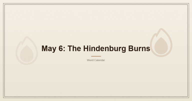 May 6 — featured image