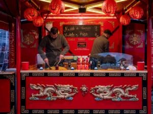 The Noodle Fling of the Pizzaiolo Festival