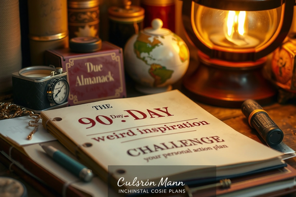 The 90-Day Weird Inspiration Challenge: Your Personal Action Plan — 365 Days of Weird: How Embracing Oddness Ignites Everyday Inspiration