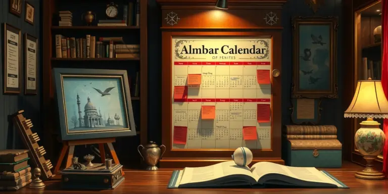 Illustration for The Ultimate Lifestyle Calendar Template: Organize Your Year, Transform Your Life